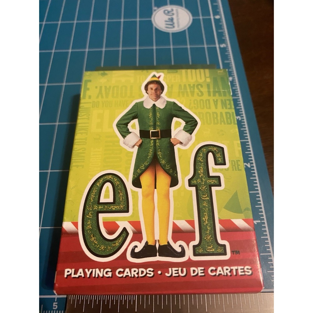 Elf Movie Playing Cards Deck Buddy Elf Holiday Christmas Stocking Stuffer New!‎